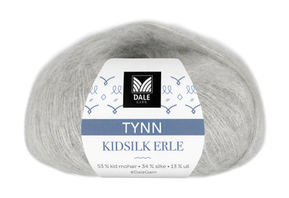 Tynn Kidsilk Erle - Dale Garn - Mohairgarn