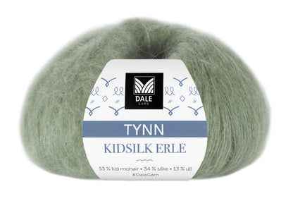 Tynn Kidsilk Erle - Dale Garn - Mohairgarn