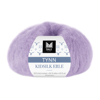 Tynn Kidsilk Erle - Dale Garn - Mohairgarn