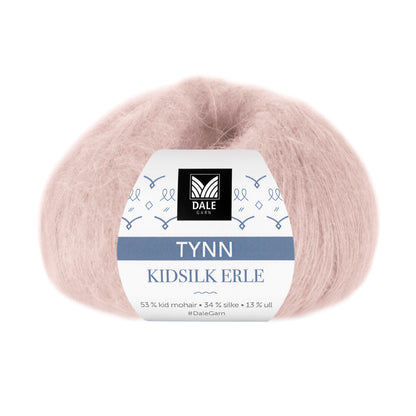 Tynn Kidsilk Erle - Dale Garn - Mohairgarn