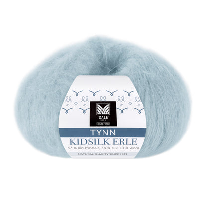 Tynn Kidsilk Erle - Dale Garn - Mohairgarn