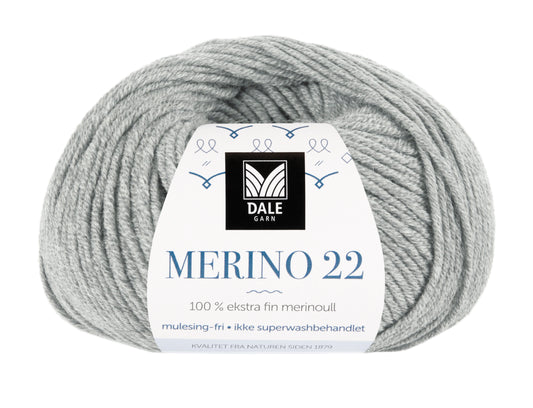 Dale Garn - Merino 22 - 100% ekstra fin merinoull