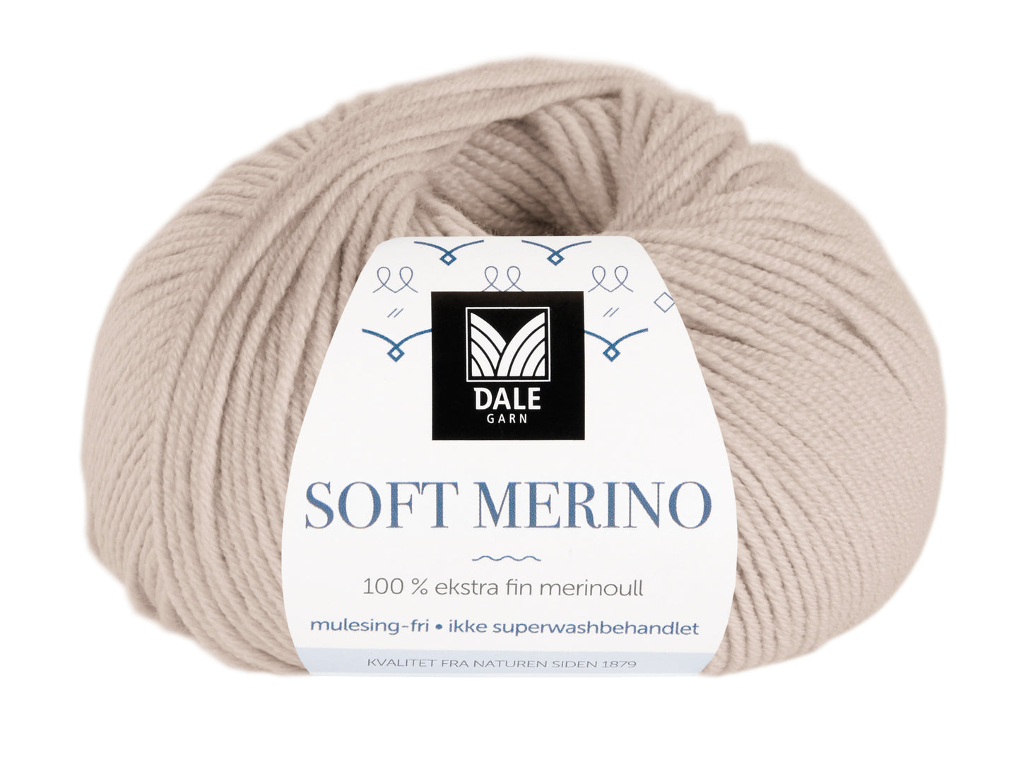 Dale Garn Soft Merino Sand med banderol