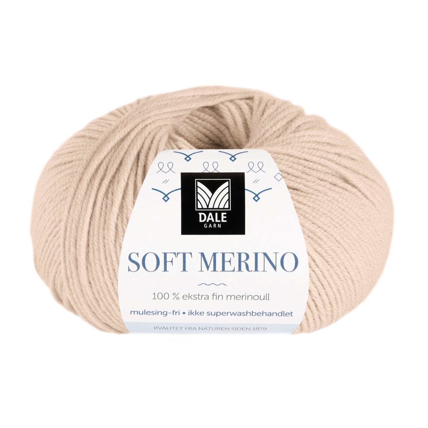 Dale Garn Soft Merino Latte med banderol