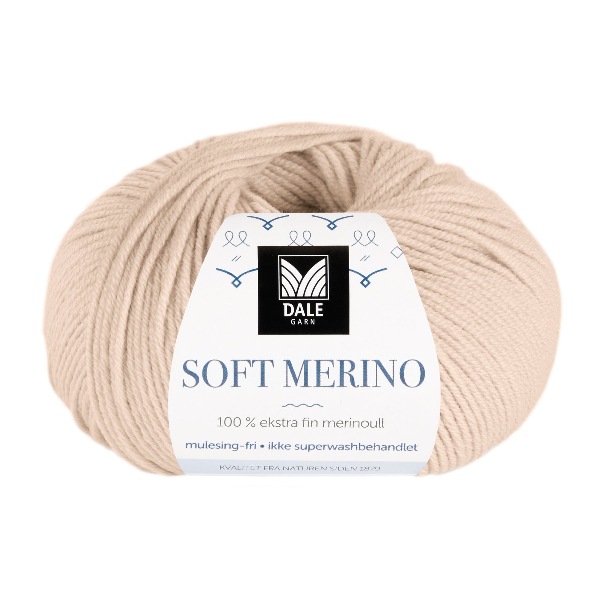 Dale Garn Soft Merino Latte med banderol