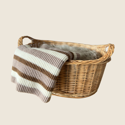 Vesleskattens yndlingspledd - Strikkepakke - Dale Garn Soft Merino