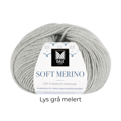 Vesleskattens eventyrkyse - Strikkepakke - Dale Garn Soft Merino