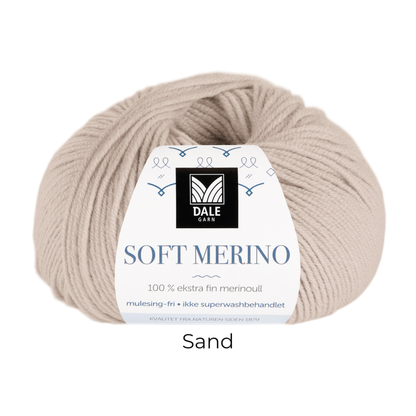 Vesleskattens eventyrkyse - Strikkepakke - Dale Garn Soft Merino