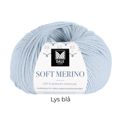 Vesleskattens eventyrkyse - Strikkepakke - Dale Garn Soft Merino