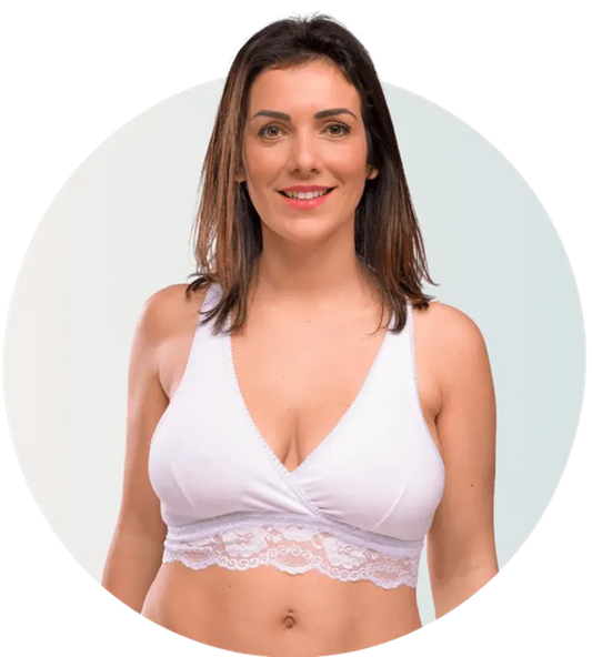 Amme-BH som er bra for ryggen. Bedre søvn med økologisk amme-bh uten spiler. Enkel å amme i.