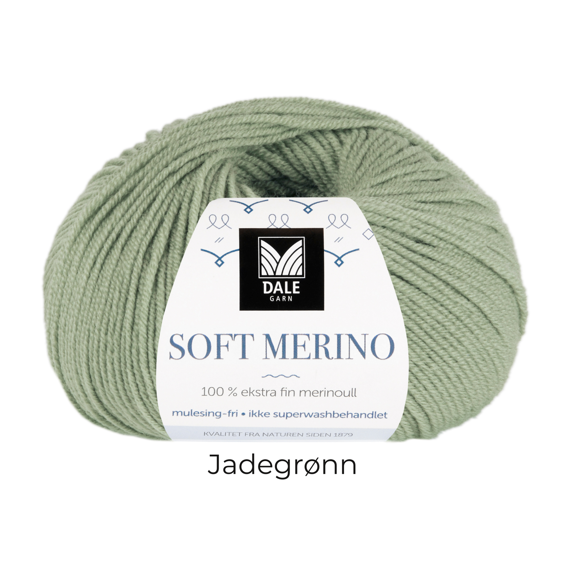 Dale Garn Soft Merino Jadegrønn Strikkepakker med merinoull Vesleskatten.no - strikk til baby og voksen