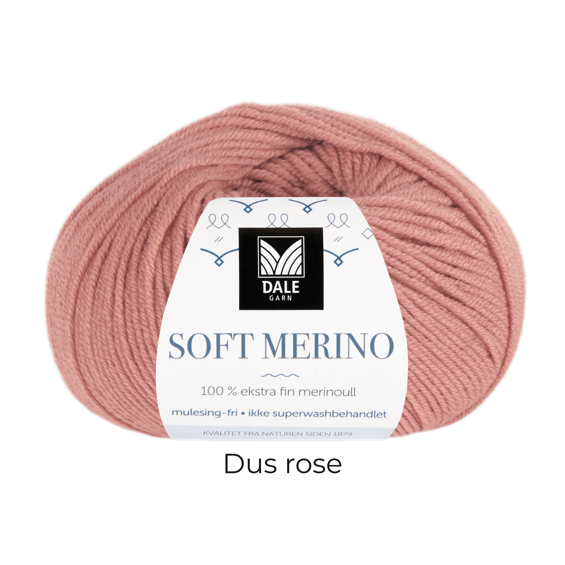 Dale Garn Soft Merino Dus rose Strikkepakker med merinoull Vesleskatten.no - strikk til baby og voksen