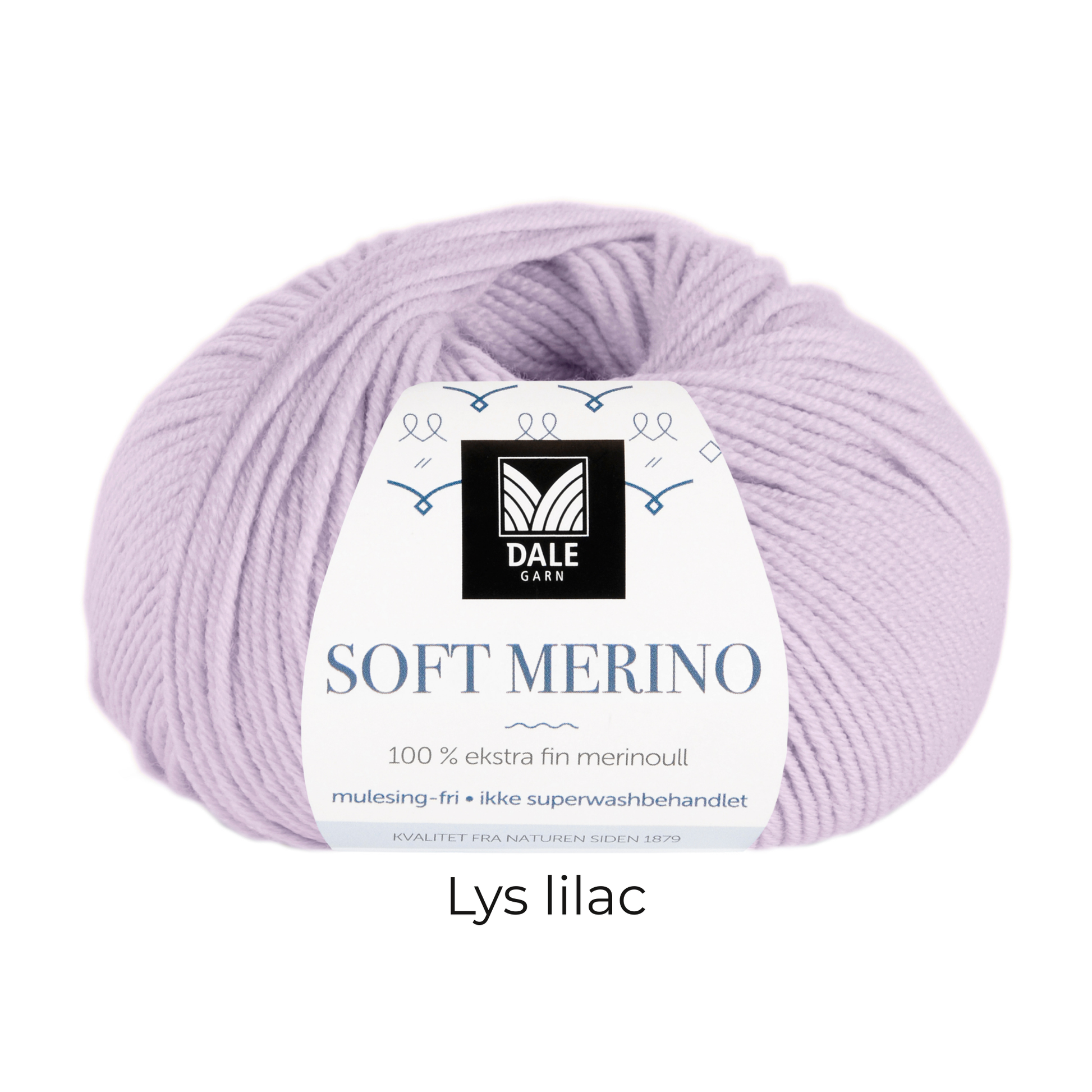 Dale Garn Soft Merino Lys lilac Strikkepakker med merinoull Vesleskatten.no - strikk til baby og voksen