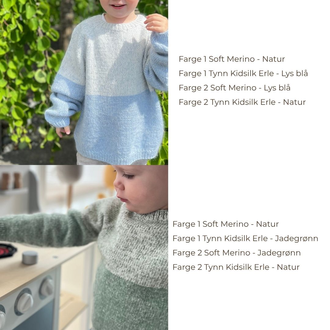 Vesleskattens Basic Mohair-genser