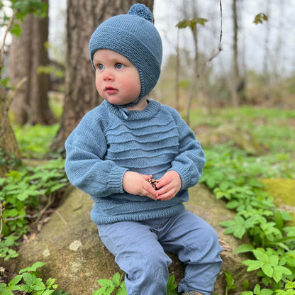 Vesleskattens drømmegenser - Strikkepakke - Dale Garn Soft Merino