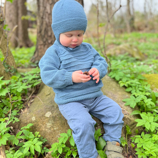Vesleskattens drømmegenser - Strikkepakke - Dale Garn Soft Merino