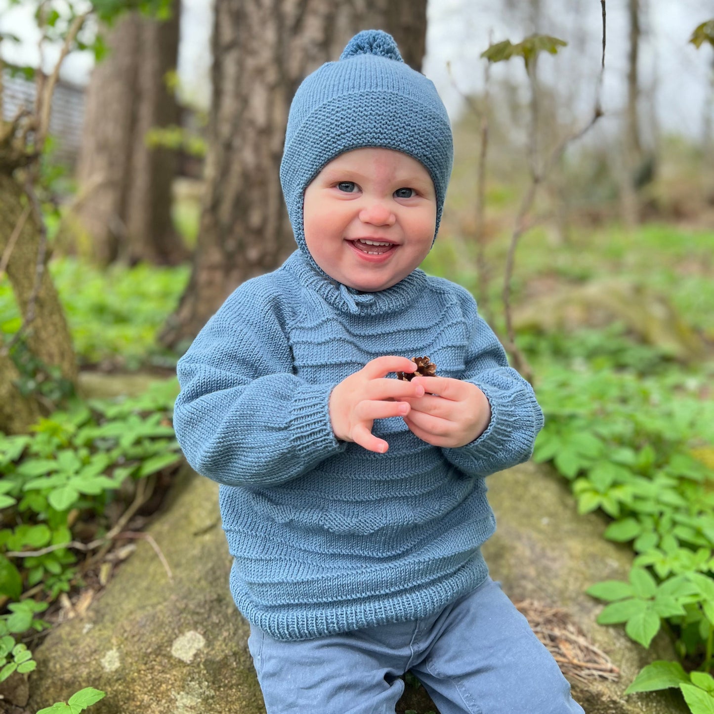 Vesleskattens drømmegenser - Strikkepakke - Dale Garn Soft Merino