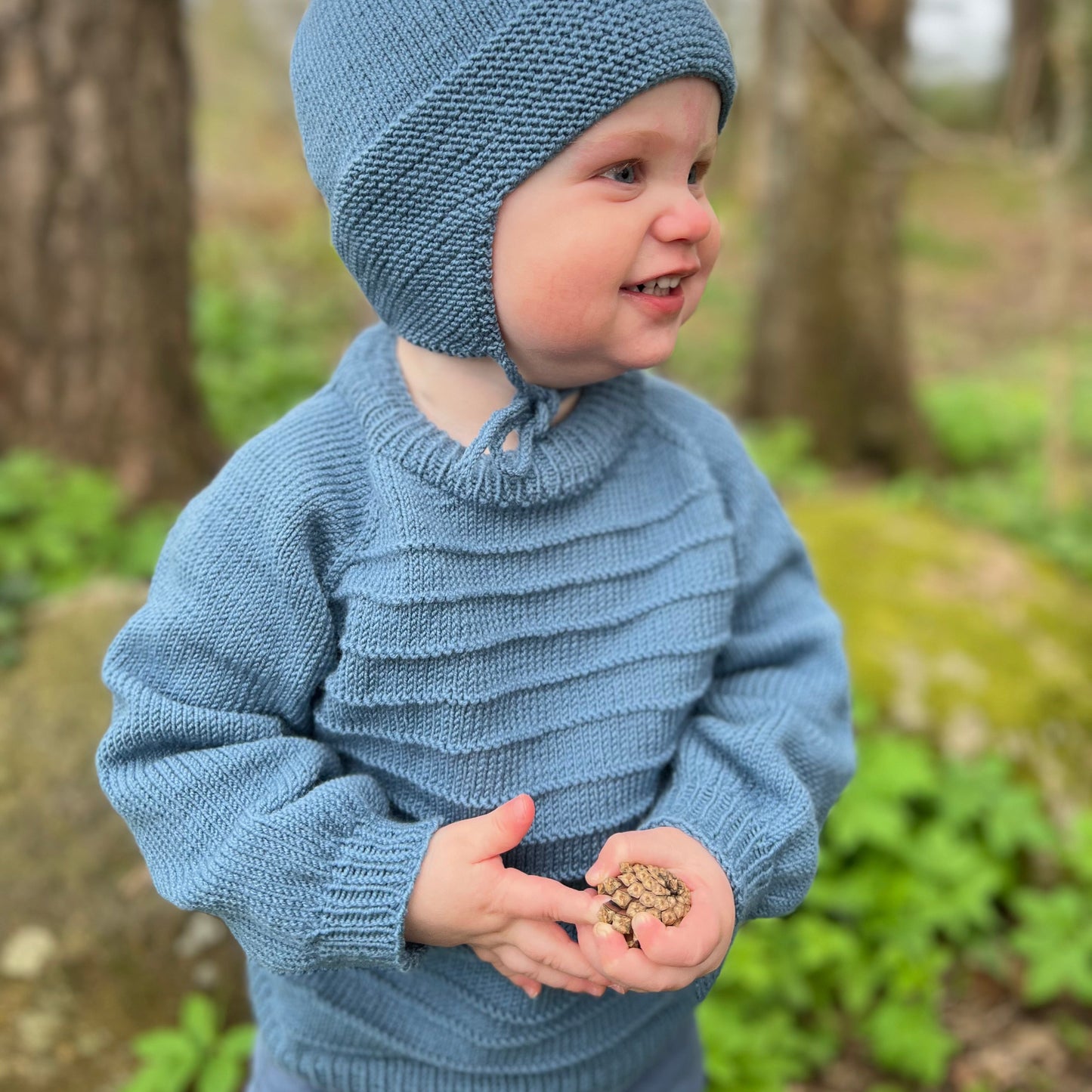 Vesleskattens drømmegenser - Strikkepakke - Dale Garn Soft Merino