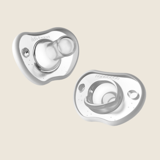 Nanobébé Flexy Pacifier - 2-pakning smokk (0-3 måneder)
