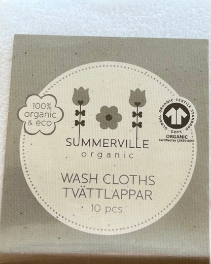Pakning til kluter Summerville Organic gavetips babyshower og dåp