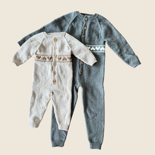 Vesleskattens julekalender 0-12 måneder - Strikkepakke - Dale Garn Soft Merino