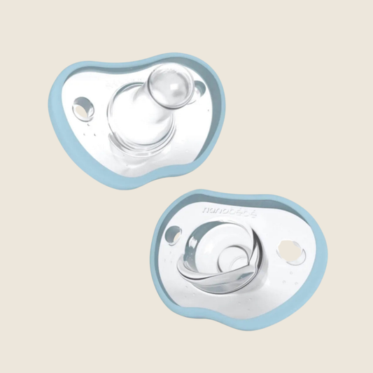 Nanobébé Flexy Pacifier - 2-pakning smokk (0-3 måneder)