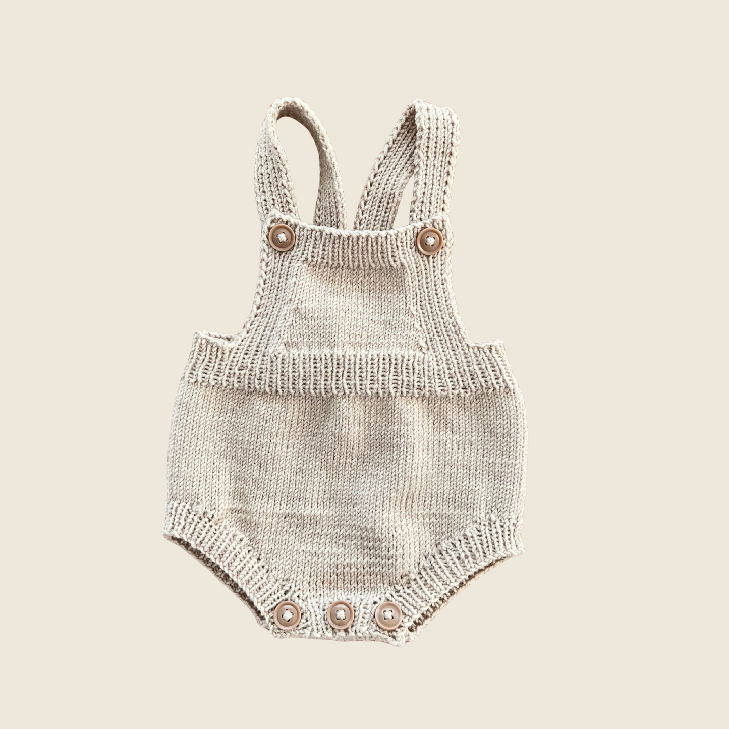 Romper/selebukse 0-3 måneder - Håndstrikka plagg - Vesleskatten design