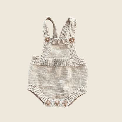 Romper/selebukse 0-3 måneder - Håndstrikka plagg - Vesleskatten design