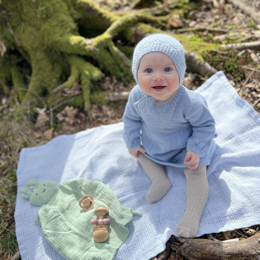 Økologisk koseklut kanin Summerville Organic – myk babyleke, gavetips baby