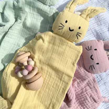 Økologisk koseklut kanin fra Summerville Organic – trygg babyleke og gavetips baby