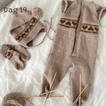 Tell ned til jul med Vesleskattens julekalender, strikkekalender, adventskalender for strikkere dag 19