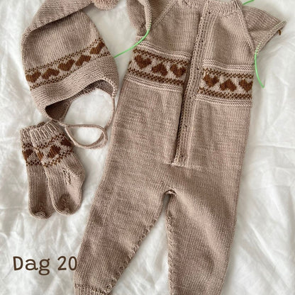Tell ned til jul med Vesleskattens julekalender, strikkekalender, adventskalender for strikkere dag 20