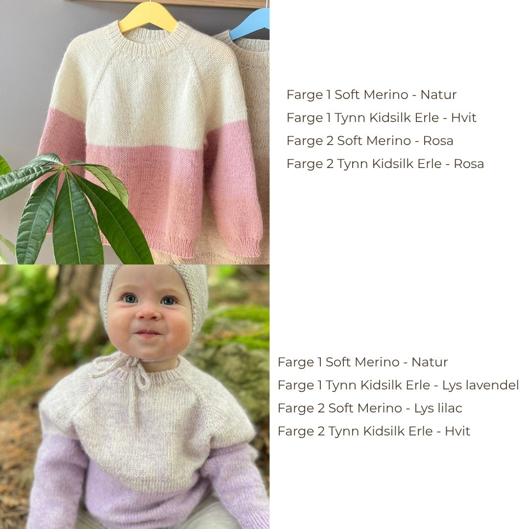 Vesleskattens Basic Mohair-genser