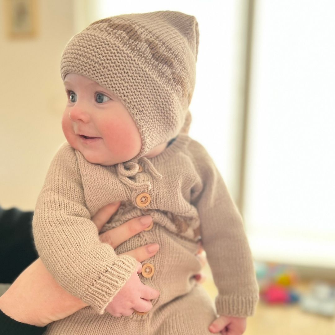 strikk i 100% merinoull til baby og småbarn, julekalender for strikkere